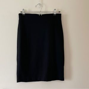 Philosophy black pencil skirt
